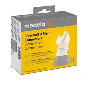 Medela PersonalFit Flex Connectors for Freestyle Flex, Pump - 2ct NWT